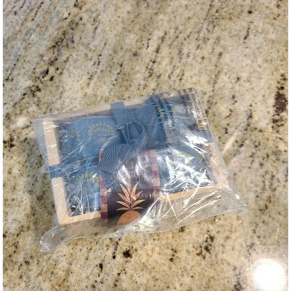 Warren Kimble Home Sweet Home Valley Forge Wooden Napkin Rings Set of 4 NIP - Picture 10 of 10